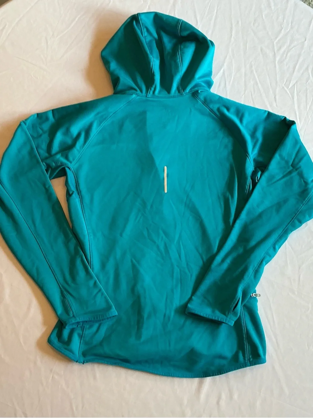 Nike Teal Blue Dri-FIT Half-Zip Pullover
